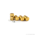 Gyford Décor Round Standoffs, Aluminum Brass Anodized SOK-9-100BR